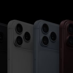 Imagem oficial Apple das cores do iPhone 18 Pro