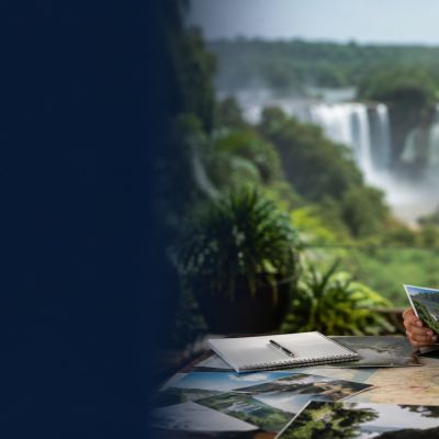 Imagem editorial para marketing para hotéis em Foz do Iguaçu.