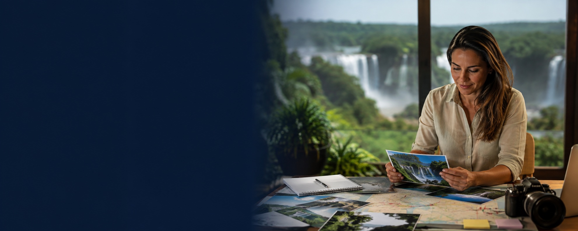 Imagem editorial para marketing para hotéis em Foz do Iguaçu.