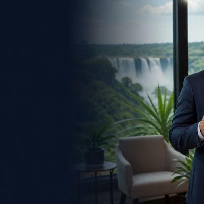 Imagem editorial para vídeo institucional em Foz do Iguaçu.